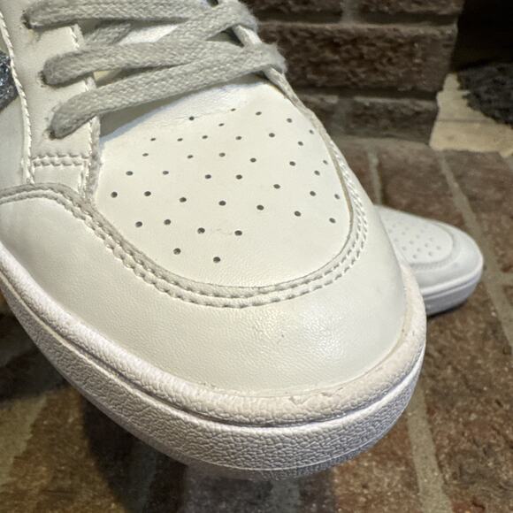 Vintage Havana Silver Glitter Star Ladies Shoes Size 8 - Picture 9 of 16